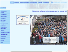 Tablet Screenshot of grundschule-petersfehn.de